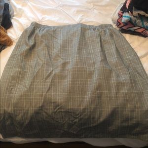 Plus size pencil skirt